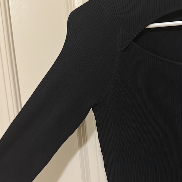 Black maxi sweater dress - Picture 5 of 6